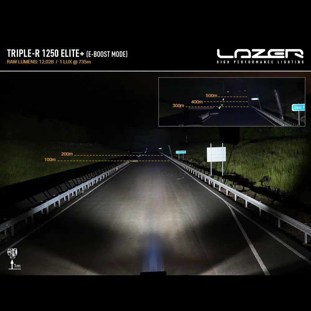 Lazer ST12 Evolution extraljusramp 21″ (524 mm)