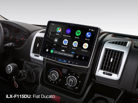 Alpine ILX-F115DU (Halo 11), modellanpassad bilstereo med CarPlay och DAB+