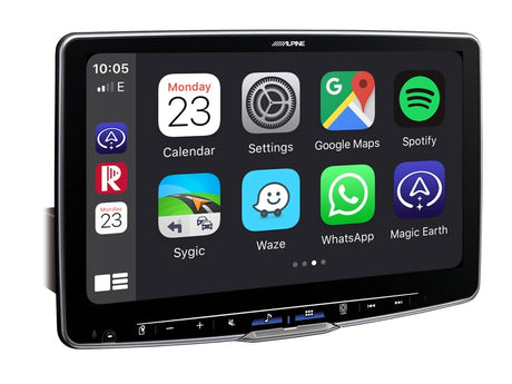 Alpine ILX-F115D (Halo 11), bilstereo med CarPlay, Android Auto och DAB+