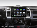 Alpine ILX-F115D (Halo 11), bilstereo med CarPlay, Android Auto och DAB+