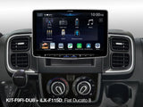 Alpine KIT-F9FI-DU8, installationskit för Fiat Ducato 8