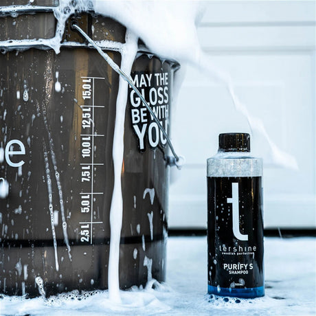 Tershine Purify S Keramiskt Schampo 500 ml – Extrem glans och effektiv rengöring i ett