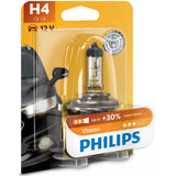 Halogenlampa PHILIPS Vision 12V H4 60/55W