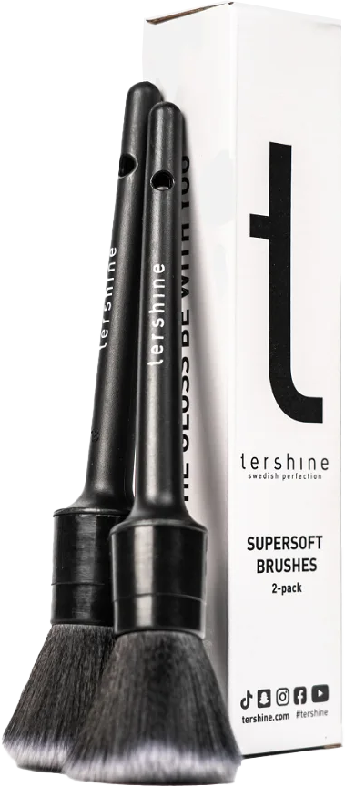 Tershine Rengöringsborstar Supersoft kit 2 st