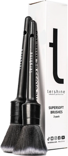 Tershine Supersoft Brushes, supermjuka penslar, 2-pack