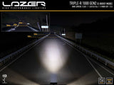Lazer Triple-R 1000 Std LED svart extraljusramp 16″ (410 mm)