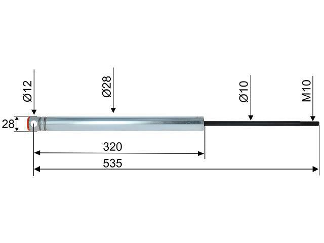 Påskjutsdämpare Knott KF20 CC=535 Valeryd