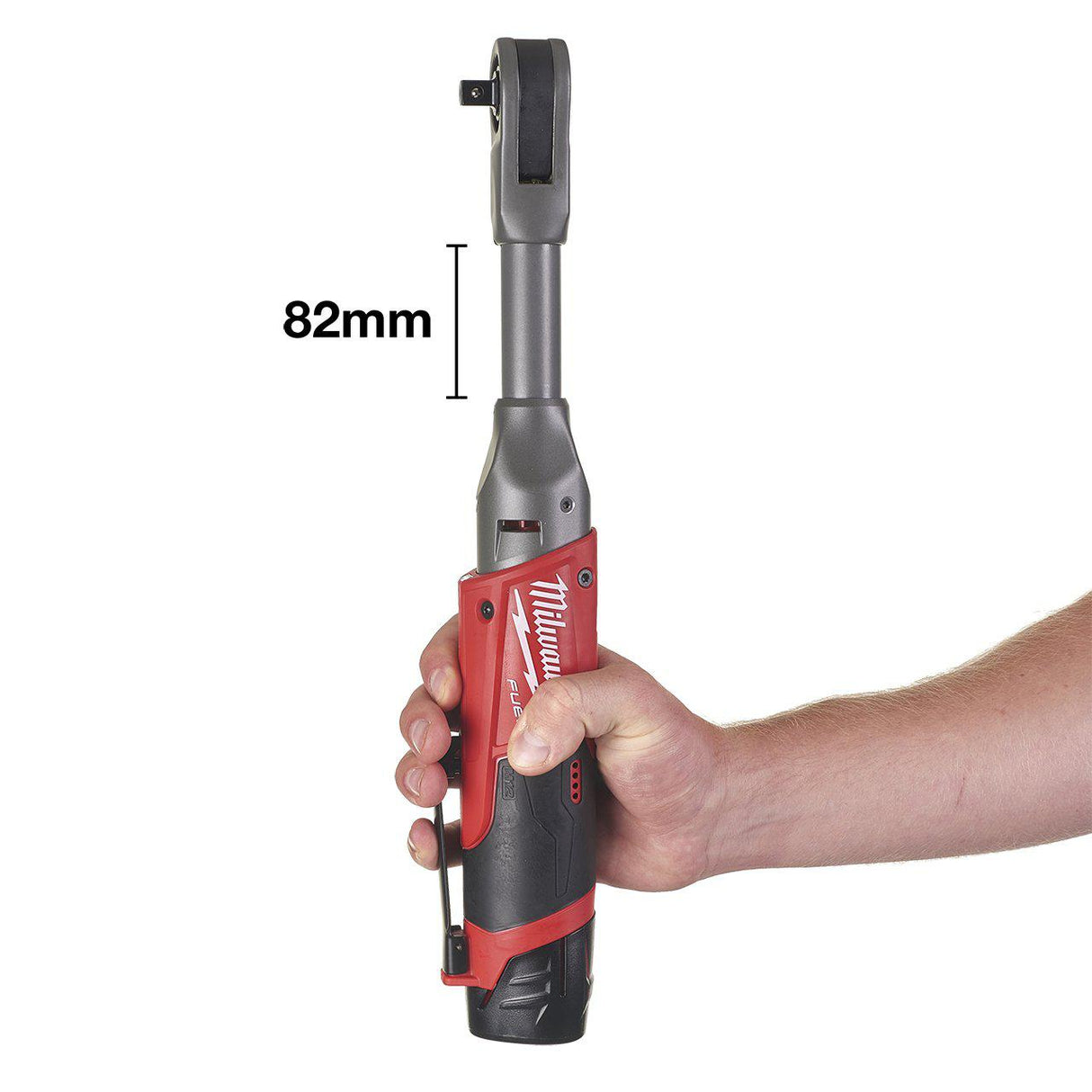 Milwaukee M12 FUEL Spärrskaft 3/8" LÅNG 75Nm