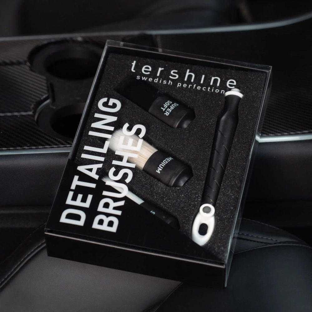 Tershine Detailing Brushes, premium rekondpenslar