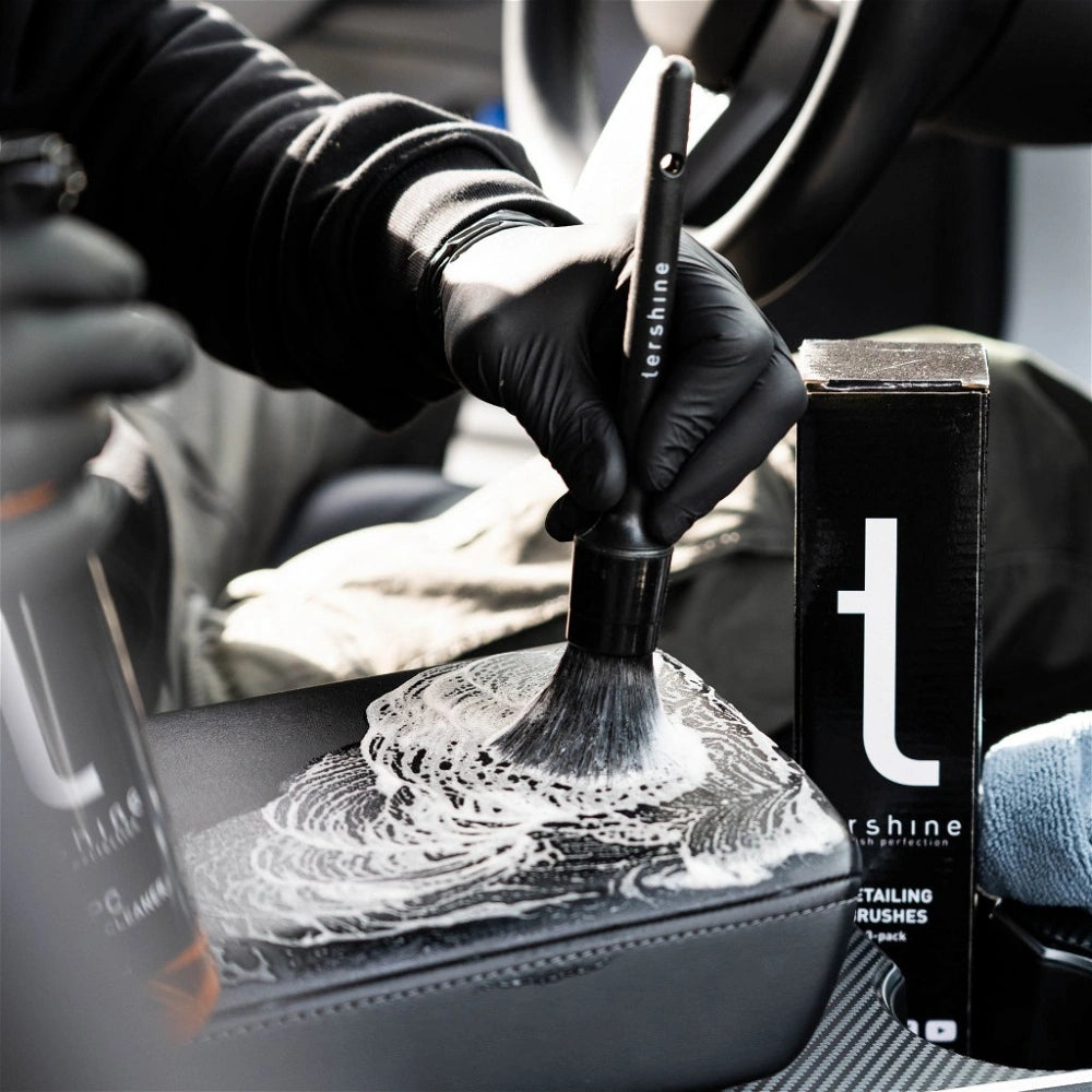 Tershine Detailing Brushes, rekondpenslar, 3-pack