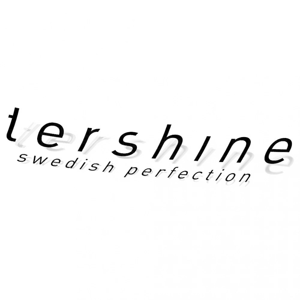 Tershine Dekal – "tershine - swedish perfection", Utskuren, 30 cm, Svart
