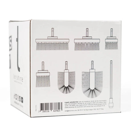 Tershine Borstar för skruvdragare, medium