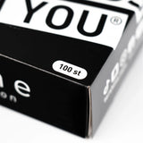 Tershine Nitrilhandskar, svarta 100-pack, X-large 9-10