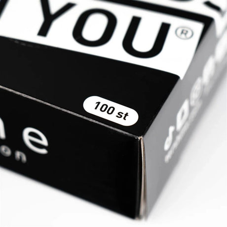 Tershine Nitrilhandskar, svarta 100-pack, X-large 9-10