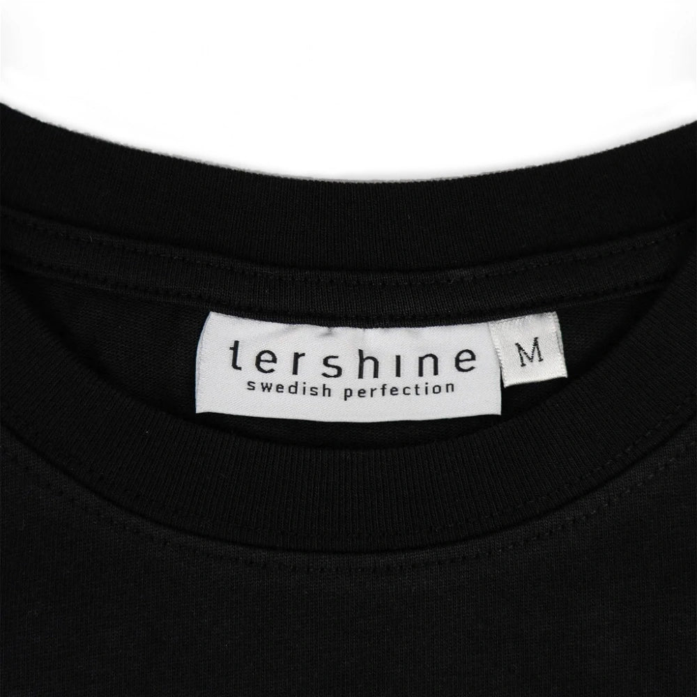 Tershine Oversized T-shirt, svart, XXX-large