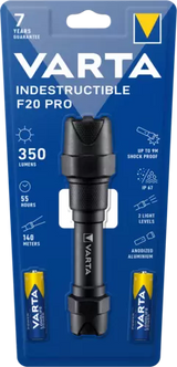 VARTA Indestructible F20 Pro LED – Extremt Slagtålig Ficklampa med Industristandard