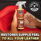 Chemical Guys Leather Quick Detailer, 473 ml – Snabb läderrengöring för naturligt och konstläder