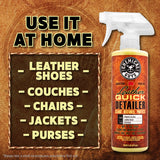Chemical Guys Leather Quick Detailer, 473 ml – Snabb läderrengöring för naturligt och konstläder