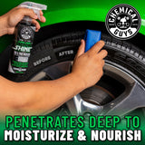 Chemical Guys Clear Liquid Extreme Shine Sprayable Dressing, 473 ml – Oljebaserad plast- och däckförnyare med extrem glans