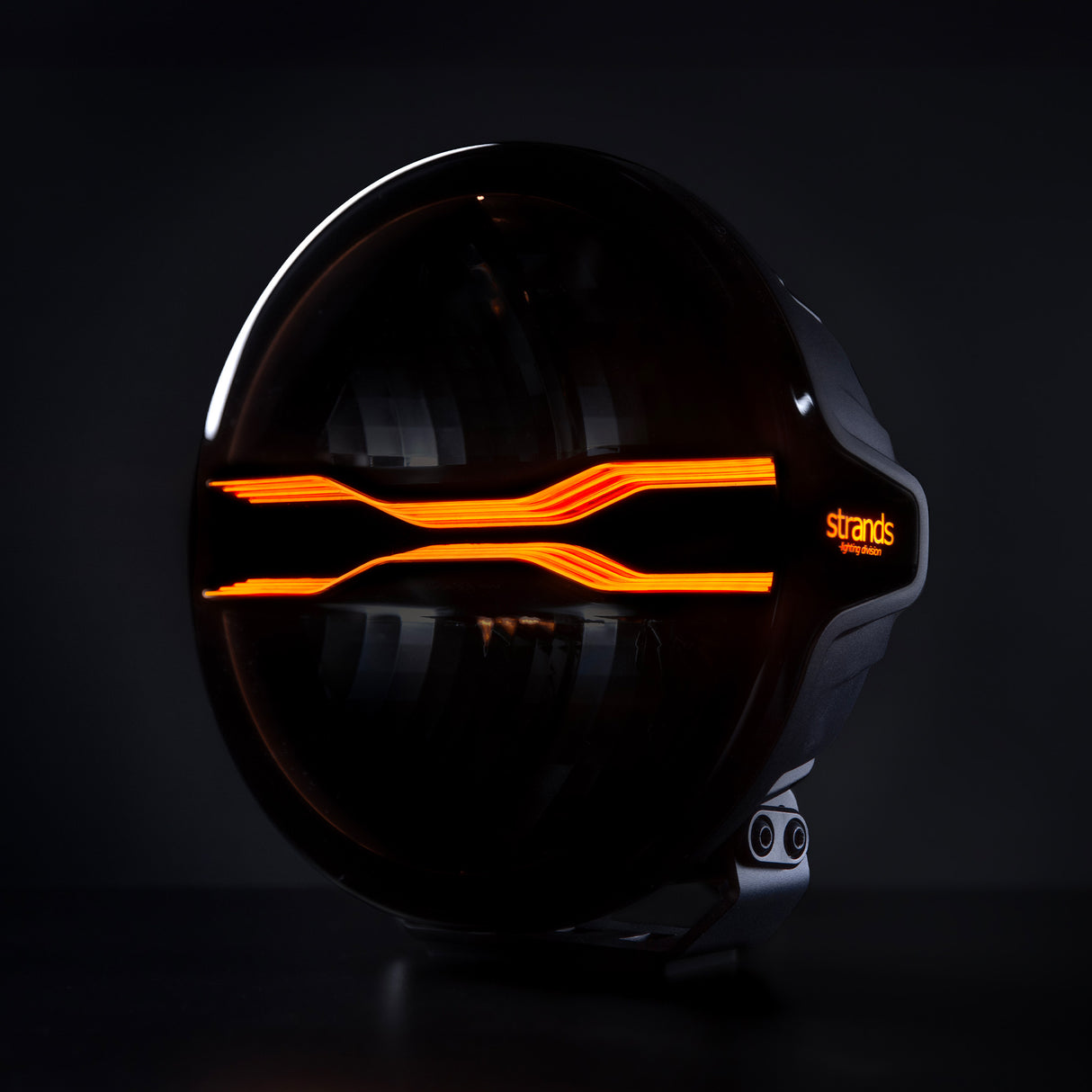 FOR9T DRAGON DRIVE 9″ EXTRALJUS – Orange/Vitt Positionsljus