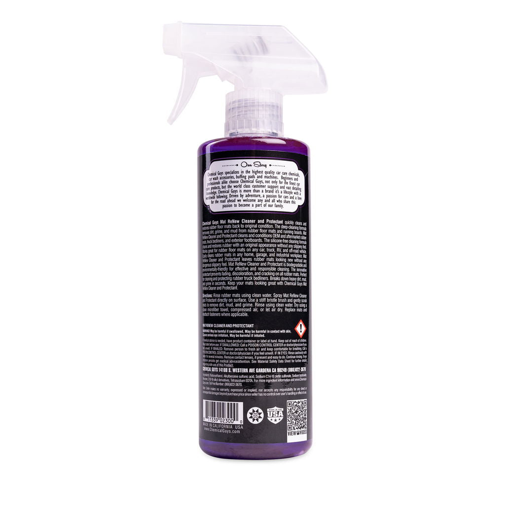 Gummibehandling Chemical Guys Mat Renew, 473 ml