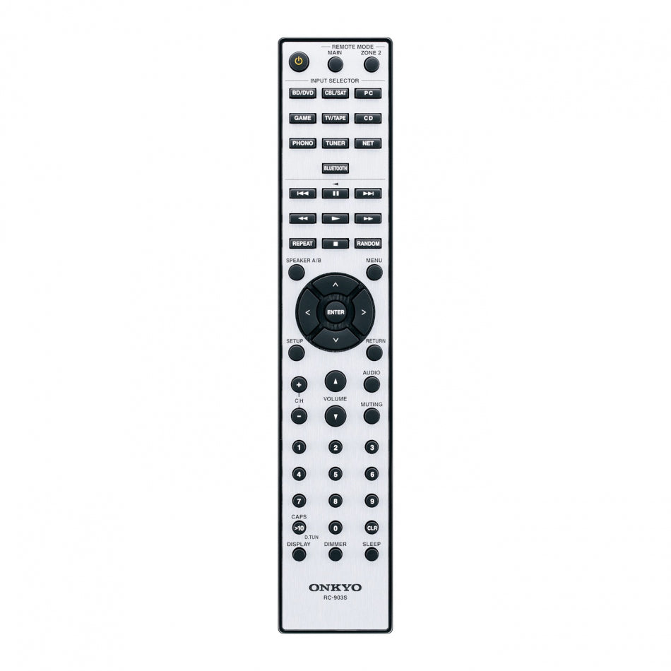 Onkyo TX-8470 stereoförstärkare med nätverk, HDMI & mer, svart