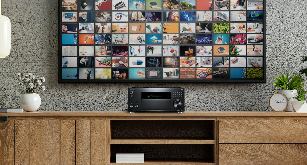 Onkyo TX-RZ50 9.2-kanalig hemmabioförstärkare, svart