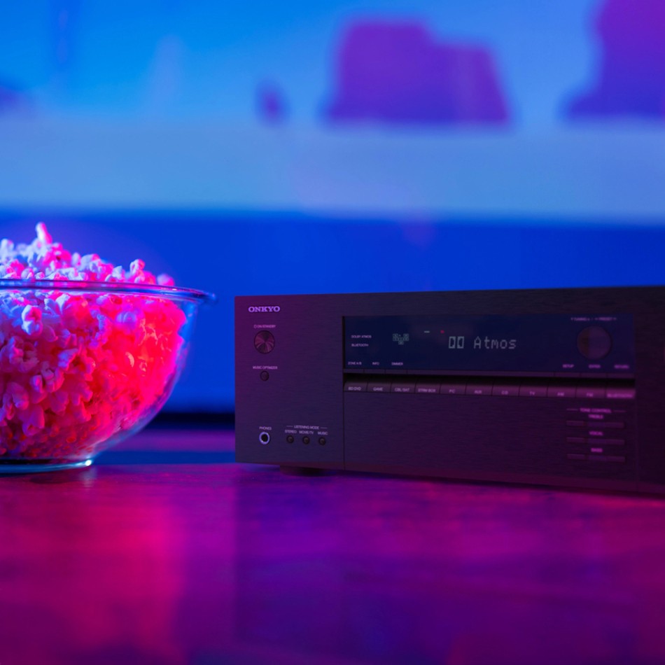 Onkyo TX-SR3100 hemmabioförstärkare, svart