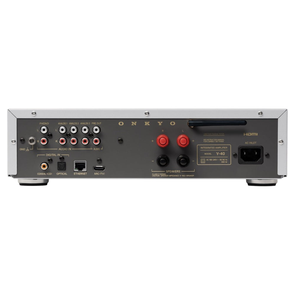 Onkyo Muse Y-40 streamingförstärkare, silver