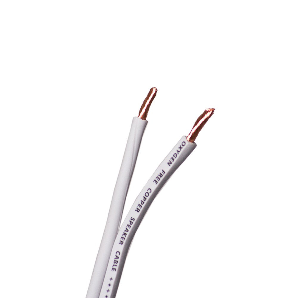 4Connect 4-800266 OFC-minispol vit 2x2.5mm2, 30m