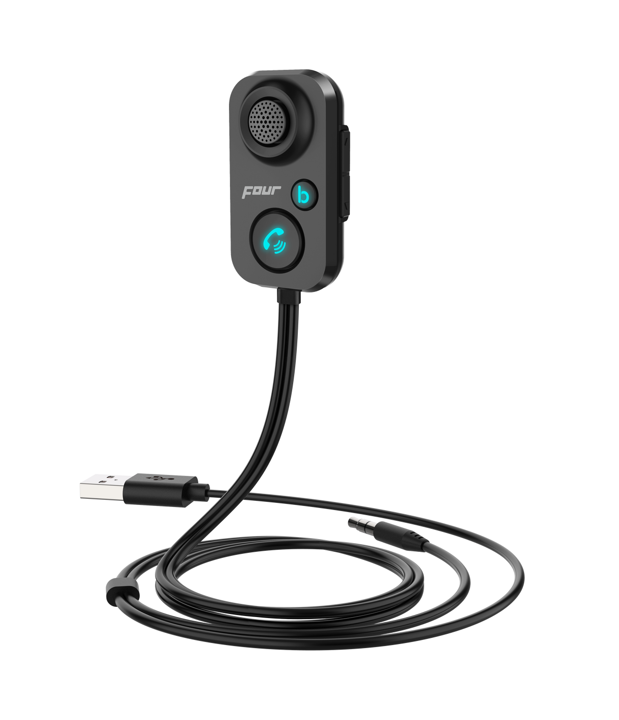 FOUR Bluetooth in-car handsfree / transmitter