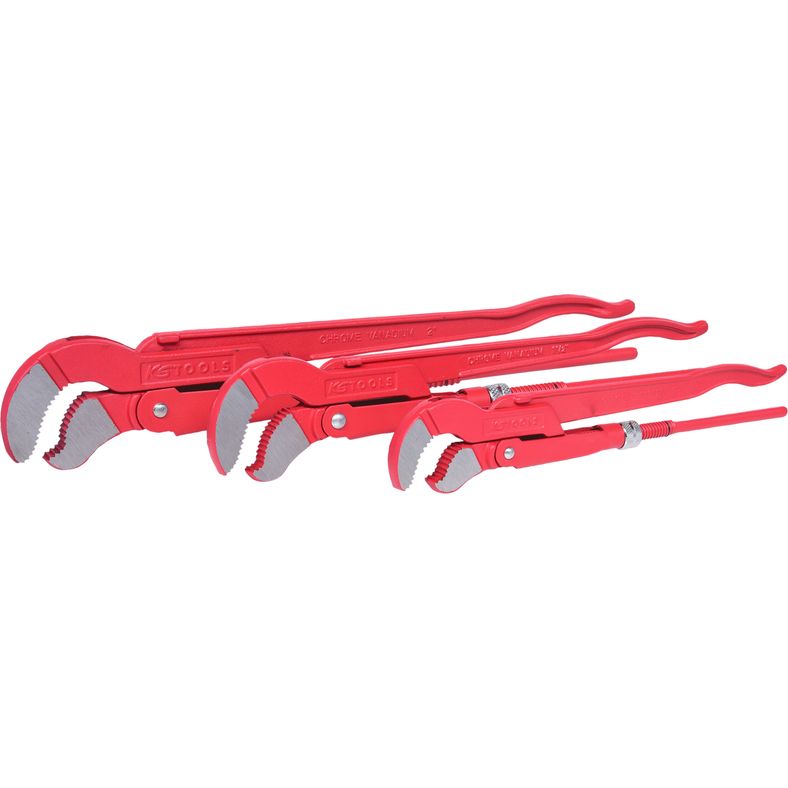 KS TOOLS vinkelrörtångssats, 3-delars KS113.2100