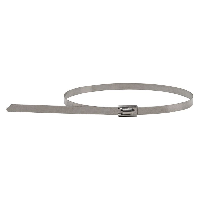 KS TOOLS ROSTFRITT STÅL buntband med kullås, 4,6 x 500 mm