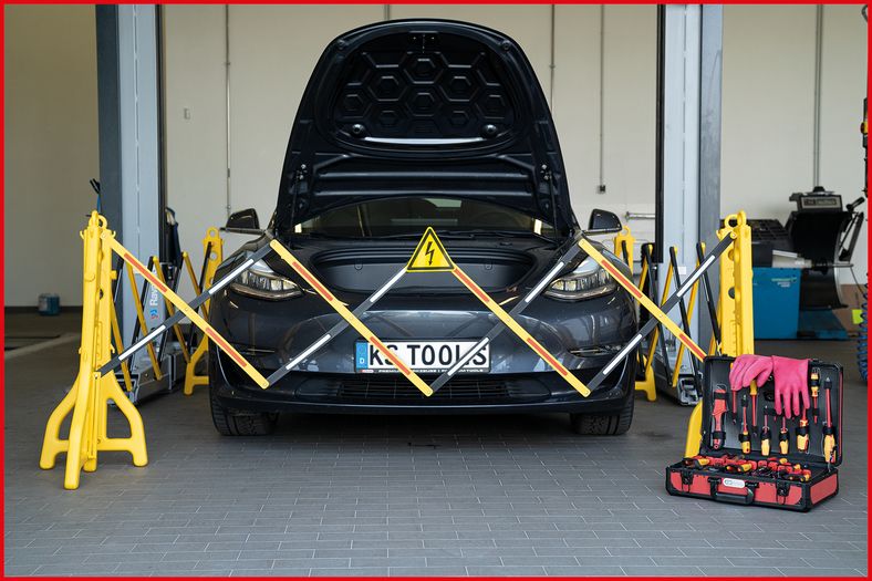 KS TOOLS Spärrstolpsset