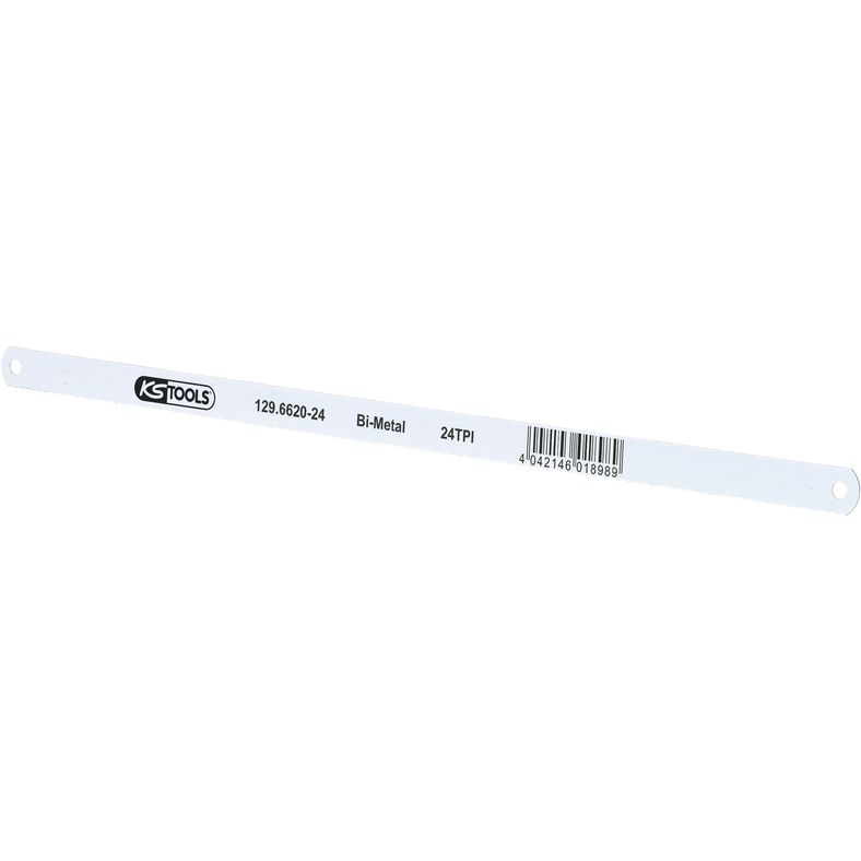KS TOOLS HSS-Bi-Co 8 högpresterande metallsågblad, tandavstånd 1,0mm KS129.6620-24