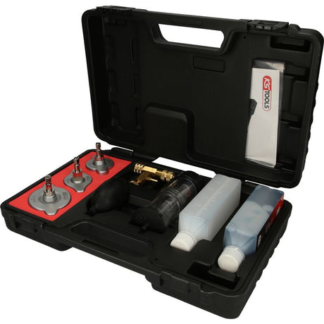 KS TOOLS CO2-cylinderhuvud-läcktest-sats, 8-delars