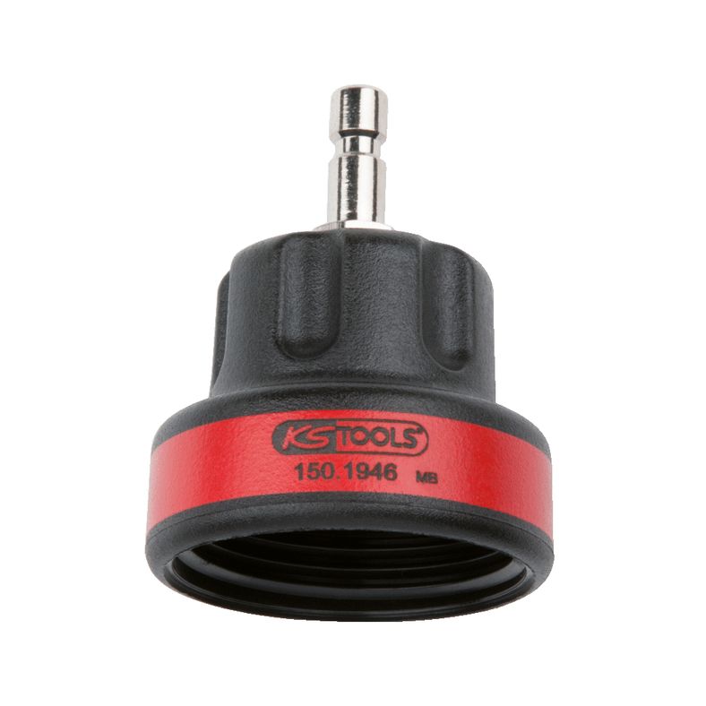KS TOOLS Kylsystem-bajonettadapter, #11, IG M45x3, röd