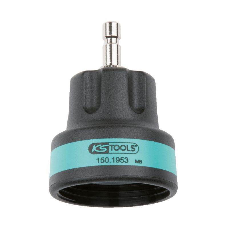 KS TOOLS Kylsystem-bajonettadapter, #18, IG M46x3, turkos