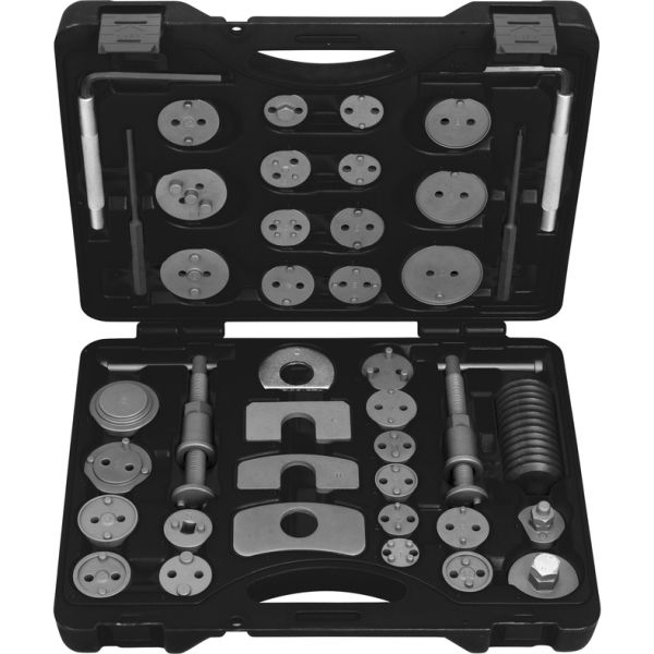 KS TOOLS Bromskolvsverktyg magnetisk, Innehåller 41 delar