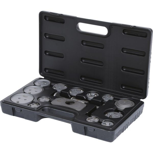 KS TOOLS Bromskolvsverktygssats magnetisk, Innehåller 15 delar