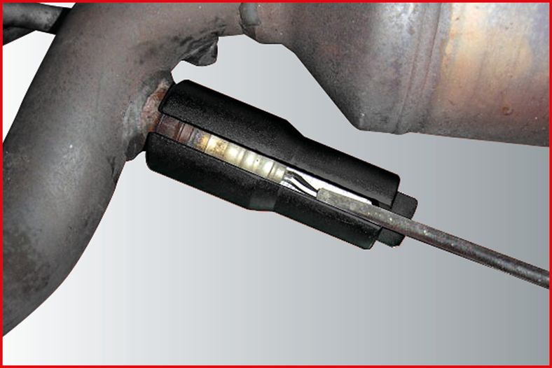 KS TOOLS 3/8'' Lambdasondhylsa djup, slitsad, 22mm