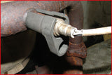 KS TOOLS 1/2'' Lambdasondhylsa, slitsad, 6-kant, 22 mm