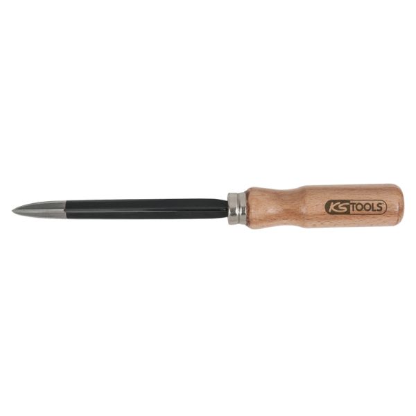KS TOOLS Trekantig ihålig skrapa, 270 mm