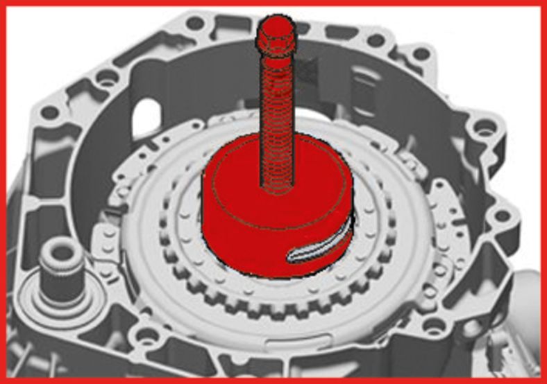 KS TOOLS DSG kopplingsverktyg-sats, 4-delars