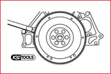 KS TOOLS Svänghjul-hållnyckel, 255 mm KS150.2438