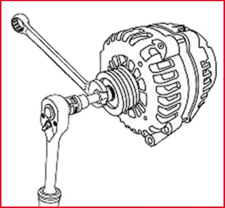 KS TOOLS 1/2” ljusmaskin-kombinyckel XZN, M10, 96 mm.