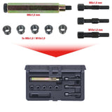 KS TOOLS THREADfix reparationssats M8x1 f.glödstift, 9-delars