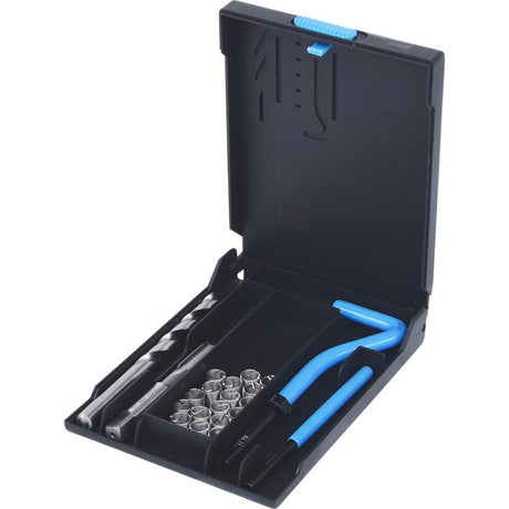 KS TOOLS Nirostål gäng-reparation-sats M8x1,0x11mm, 24-delars