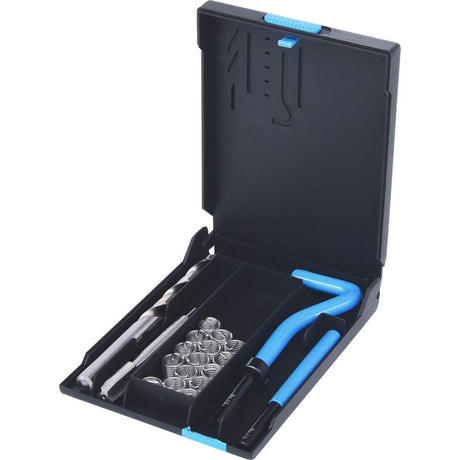 KS TOOLS Nirostål gäng-reparation-sats M10x1,25x13,8mm, 19-delars