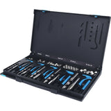 KS TOOLS Nirostål gäng-reparation-sats M5-M12, 130-delars